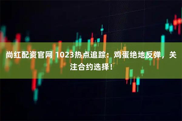 尚红配资官网 1023热点追踪：鸡蛋绝地反弹，关注合约选择！